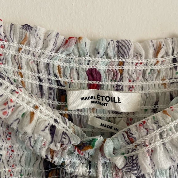 Isabel Marant Étoile Elma Convertible Silk Dress in Ecru - Picture 5 of 16